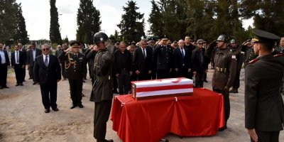 1964 yılında kaybolan Şehit Reşat Ahmet askeri törenle defnedildi