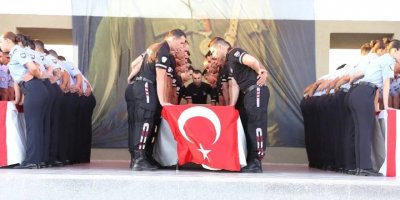 175 polis ve 25 itfaiye memuru yemin ederek göreve başladı