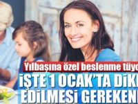 Yılbaşı ertesi beslenme tüyoları