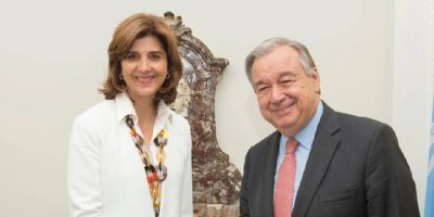 Holguin ile Guterres telefonda görüştü