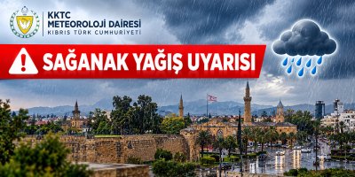 Meteoroloji Dairesi'nden sağanak yağış uyarısı!