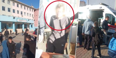 Ortaokulda bıçaklı saldırı: 3'ü ağır 8 öğrenci yaralı