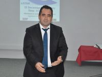 DAÜ Turizm Fakültesi’nde ayın konuğu KITSAB Başkani Erkan Kilim oldu