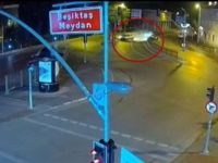 Beşiktaş Meydanı'nda feci kaza