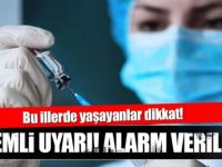 Çok önemli bir uyarı! Bu yıl erken geldi...