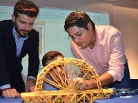 LAÜ “İnşaat Günü” etkinliğinde spagetti köprüler yarıştı