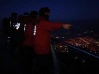 Uludağ'da mahsur kalan 3 kişi helikopterle kurtarıldı