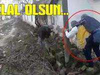 Manisa'da ambulans şoföründen alkışlanacak hareket!