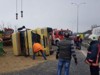 TEM Otoyolu'nda kaza