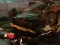 Ümraniye'de aşırı hız kazası