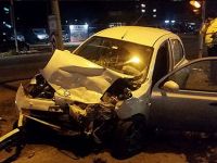 Aracını bırakıp kaçtı