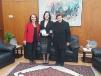 Siber, Besim ve Sennaroğlu’nu kabul etti