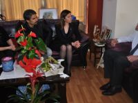 JCI Kuzey Kıbrıs yeni dönem başkanı ve yönetim kurulu üyeleri Güngördü’yü ziyaret etti