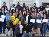 DAÜ Halkla İlişkiler ve Reklamcılık Bölümü sertifika töreni renkli görüntülere sahne oldu