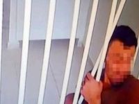 Erzurum'da bir kişi karakoldan demir parmaklıkları eğerek kaçtı