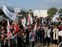 Alsancak Belediyesi, Lapta – Girne Anayolu için eylem yaptı