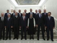 Başbakan Binali Yıldırım HSK üyeleriyle görüştü