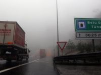 Bolu Dağı'nda kar yağışı başladı