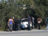 Lefkoşa – Mağusa yolunda kaza