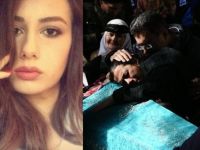 Beşiktaş'ta hayatını kaybeden üniversiteli Hazar son yolculuğuna uğurlandı