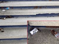 Üst geçitler âlem mekanı oldu!