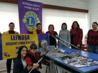 Başkent ve Mağusa Kale Lions Kulüplerinden Görme Engelliler Okuluna yardım…