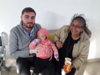 Hastalar ve personele sıcak çorba ve poğaça dağıtıldı