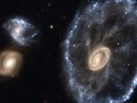 Hubble, Yontar Takımyıldızı'ndaki 'Tekerlek Galaksi'yi görüntüledi