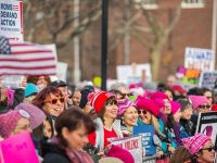 California'da "Kadınlar Yürüyüşü"