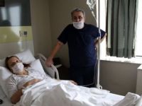 Antalya'da iki böbreği de çalışmayan Sabriye Çelik, eşinin böbreğiyle hayata tutundu