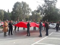 Afrika Gazetesi protesto ediliyor