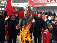 Afrika Gazetesi önünde gergin eylem!