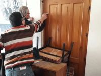 Eylemciler Afrika'ya girmeye çalışıyor! Afrika kapıya barikat kurdu