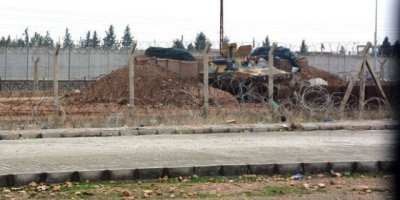 Suriye'deki teröristlerden taciz ateşi! 1 asker yaralandı