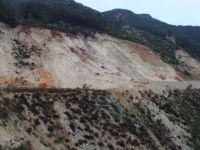 Mersin'de karayolunda heyelan