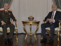 Cumhurbaşkanı Akıncı GKK Tuğgeneral Algan’ı kabul etti