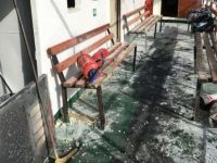 Adalar seferini yapan feribotta yangın