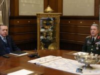 Cumhurbaşkanı Erdoğan, Org. Akar'ı kabul etti