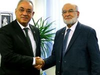 SP lideri Karamollaoğlu'ndan DSP'ye ziyaret