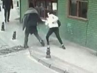 Kadıköy'de bir genç kız yumruklu saldırıya uğradı