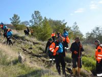 Sivil Savunma Teşkilat Başkanlığı’ndan Bademliköy’e 2 bin 200 fidan