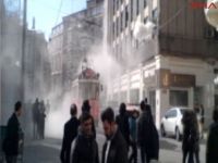 İstiklal Caddesi'nde panik anları