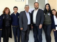 İskele Belediyesi’nin düzenlediği resim, şiir ve kompozisyon yarışması ödülleri verildi